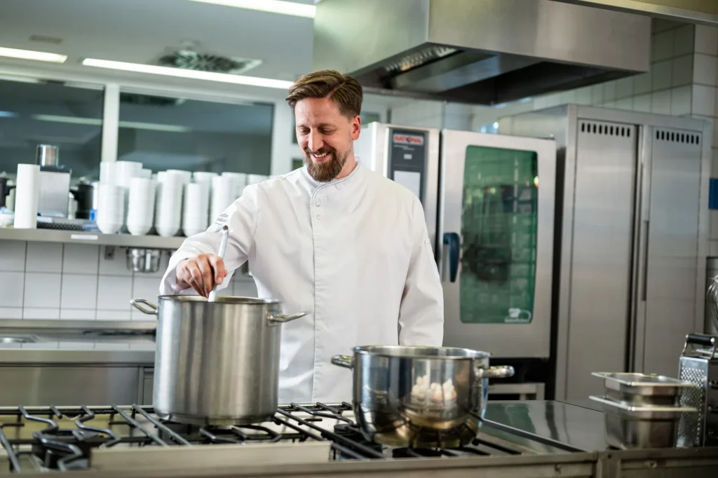 Koch bei der Lafim-Diakonie