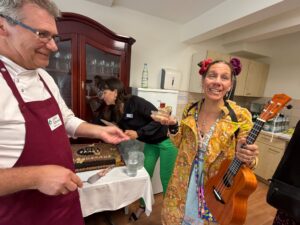 Catering der LDS bei der Feier 