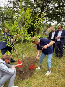 Baumpflanzen Bewohnerin